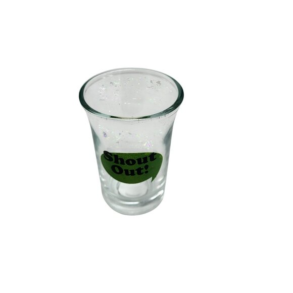 Shout Out! Drinking Board Game Night Set Glass Spin Wheel & Four Shot Glasses - Picture 10 of 16